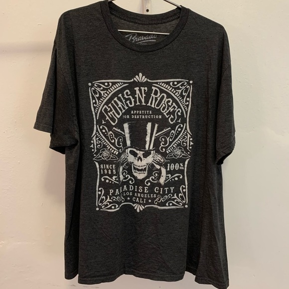 Guns N’ Roses grey t-shirt - Picture 7 of 10